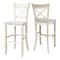 International Concepts Charlotte Bar Height Stool, 30" Seat Height, Unfinished S-313 - alternate 1